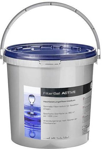 FIAP 2808 BioBall Active biologisches Filtermaterial Starter für die Wasserfilterung, Weiß, 10 l - Bild 1