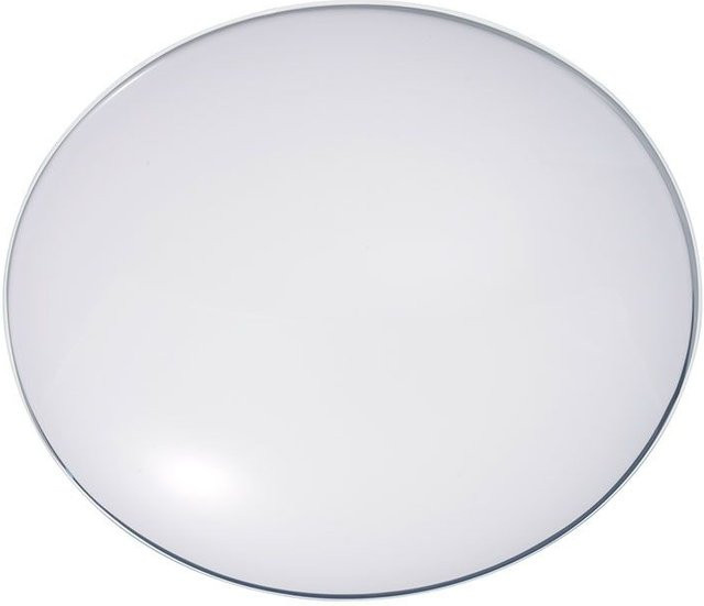 Bankamp Nurglas Deckenleuchte mit Kristallrand in Weiß und Transparent, Durchmesser: 32 cm - Bild 1