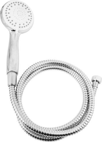 Cornat Brause-Set in Chrom und Silber mit Handbrause und Anti-Kalk-Funktion - Bild 1