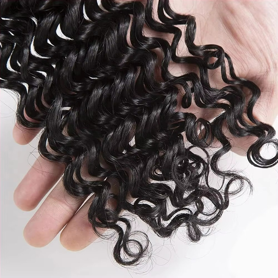 Deep Wave Brasilianisches Echthaar Rohhaar-Bündel, Damen, Body Wave - Bild 3