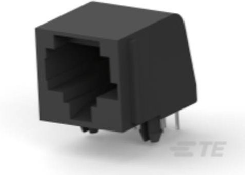 TE Connectivity Standard Modular Jack 5520252-4 in Schwarz - Bild 1