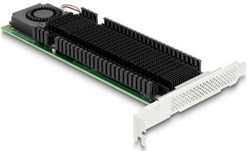 Delock 90123 PCI-Express Karte PCIe x8 in Schwarz - Bild 1