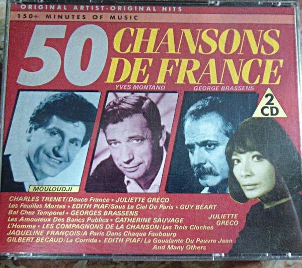 50 Chansons de France, Various, CD, Doppelgold, Pop - Bild 1