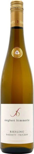 Siegbert Bimmerle Riesling Kabinett Weißwein, Baden, 2024, trocken, 0,75 l - Bild 1
