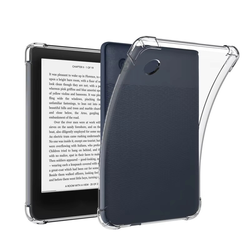 Transparente TPU Soft Back Cover Schutzhülle für Kobo Clara 2E, Libra 2, Nia H2O HD - Bild 2