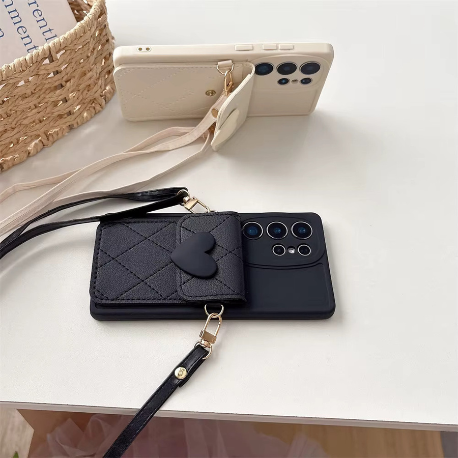 Samsung Umhängetasche mit Brieftasche und Handyhülle inklusive Kartenhalter in Schwarz für Galaxy S25 Ultra S24 S23 S22 S21 FE A55 A54 A35 A25 A15 A06 A16 A56 A36 - Bild 4