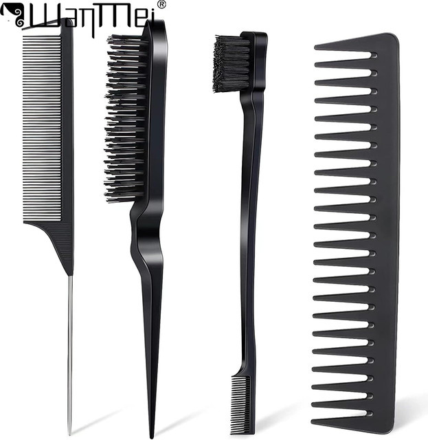 Haar Pinsel Set, 4 Stück, Styling Werkzeuge für Salon und Unterwegs - Bild 1