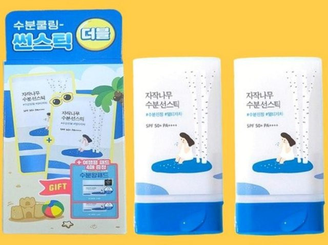 ROUND LAB Birke Saft Sonnenstick SPF50+, 19g, 2er Pack - Bild 1