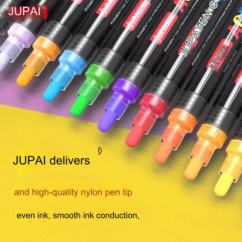 JUPAI Colors Acryl-Farbstifte in Multicolour, wasserbasierte Permanentmarker zum Zeichnen und für Manga, 5 g pro Stift - Bild 4