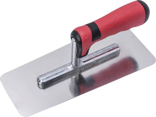 Connex Glättekelle Venezia aus Edelstahl und Kunststoff in Rot, Länge: 24 cm - Bild 1