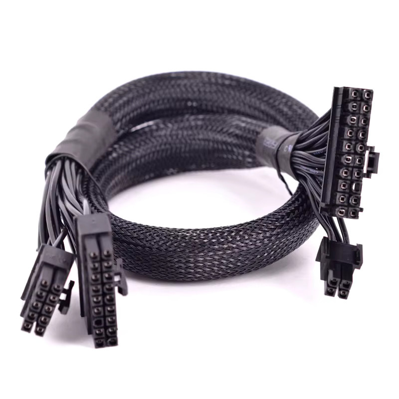 Corsair Netzteil Kabel Set in Schwarz für RMx Serie RM1000x RM850x RM750x RM650x RM550x mit PCIe 8Pin 6+2Pin IDE SATA und CPU 4+4Pin ATX 24Pin - Bild 2