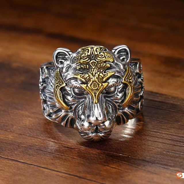 BJXMOSO Ring, 925 Sterlingsilber, Unisex - Bild 1