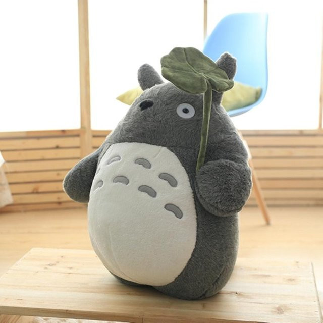 PASSY Totoro Plüschkissen Puppe Stofftier, 50cm - Bild 1