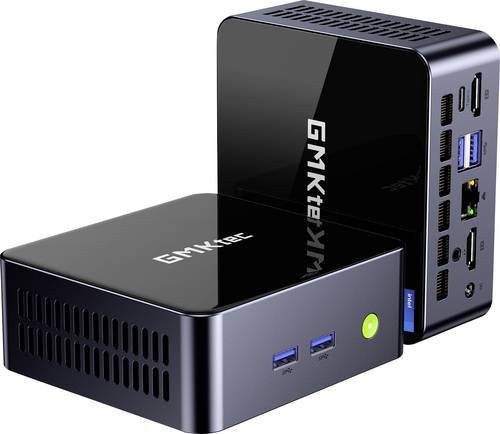 GMKtec Mini PC M3 PRO mit Intel Core i5-13500H, 16GB RAM, 512GB SSD, Intel Iris Xe Graphics, Windows 11, Schwarz - Bild 1