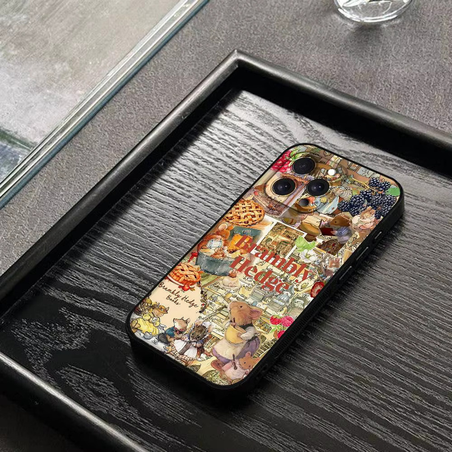 Brambly Hedge Handyhülle für Apple iPhone 11 bis iPhone 17 Pro Max Plus Mini aus weichem TPU in Multicolour - Bild 4