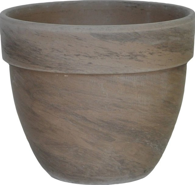 Pflanztopf Levante in Basalt Braun mit Ø 39 cm - Bild 1