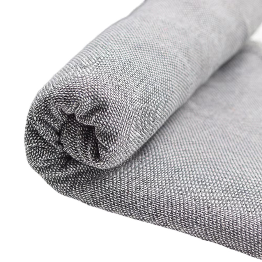 XMSJ Tufting-Stoff für DIY-Teppiche, graues Kunstleinen-Gewebe für Tufting-Pistolen, B: 150 cm, L: 400 cm - Bild 2