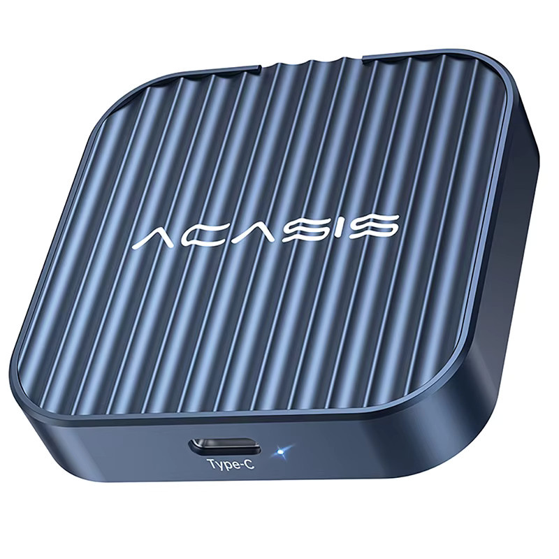 Acasis Magnetisches M.2 2230 NVMe SSD-Gehäuse USB-C 3.1 mit 10Gbps für Laptop und iPhone 15 Pro, Blau - Bild 6