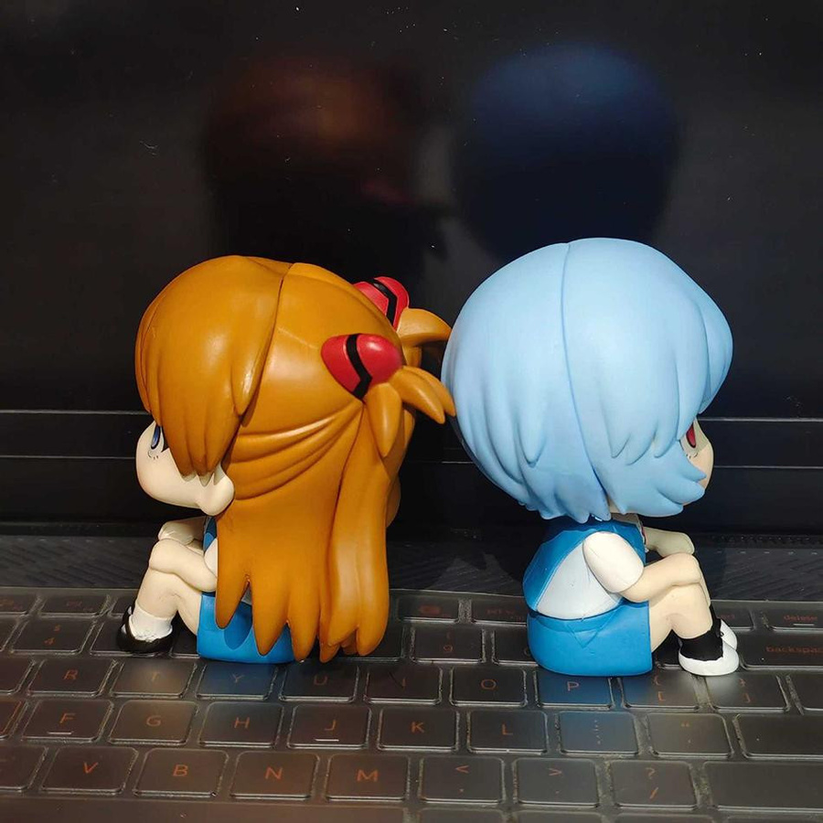 Yiran toy 1 Evangelion Ayanami Rei Souryuu Asuka Langley Actionfigur PVC - Bild 4