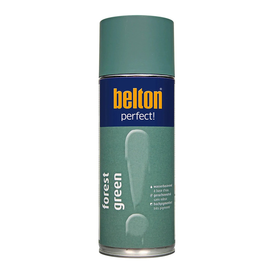 belton Buntlack Perfect Forest Green Seidenmatt, wasserbasiert, 400 ml - Bild 2