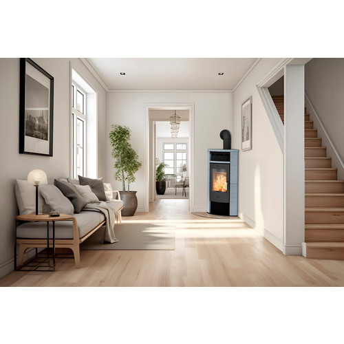 Fireplace Kaminofen Malta Speckstein Schwarz 6,1 kW - Bild 3