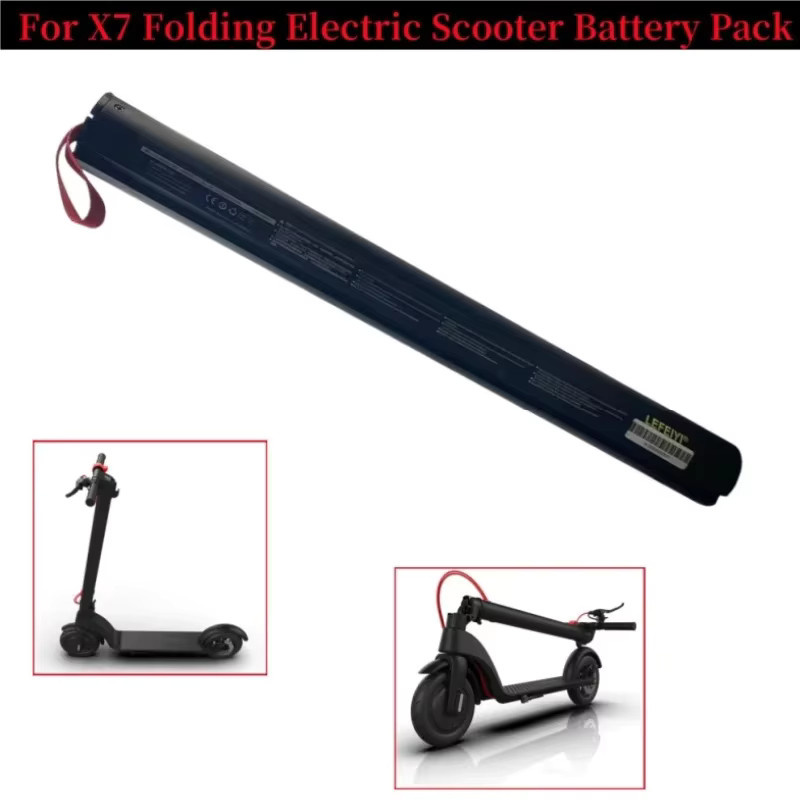HX X7 Elektroroller Ersatzbatterie 36 V 5200 mAh 18650 10S2P in Schwarz - Bild 3