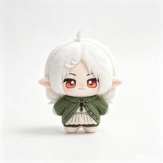 Yiran toy Mushoku Tensei Sylphiette Plüschpuppe, 10cm, ab 18 Jahre - Bild 1