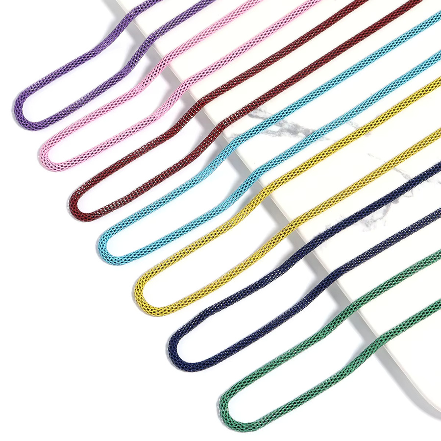 louleur Gliederkette Eisen, bunt, 3,2 mm, 1,2 m - Bild 3