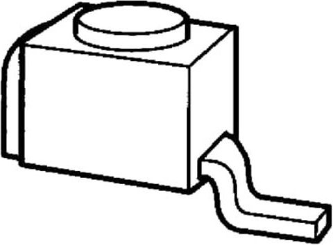 ABB 2CDL200010R2530 AST25/30QS Anschlussklemme für 6-25qmm mit Pin 30x4mm und Queranschluss - Bild 1