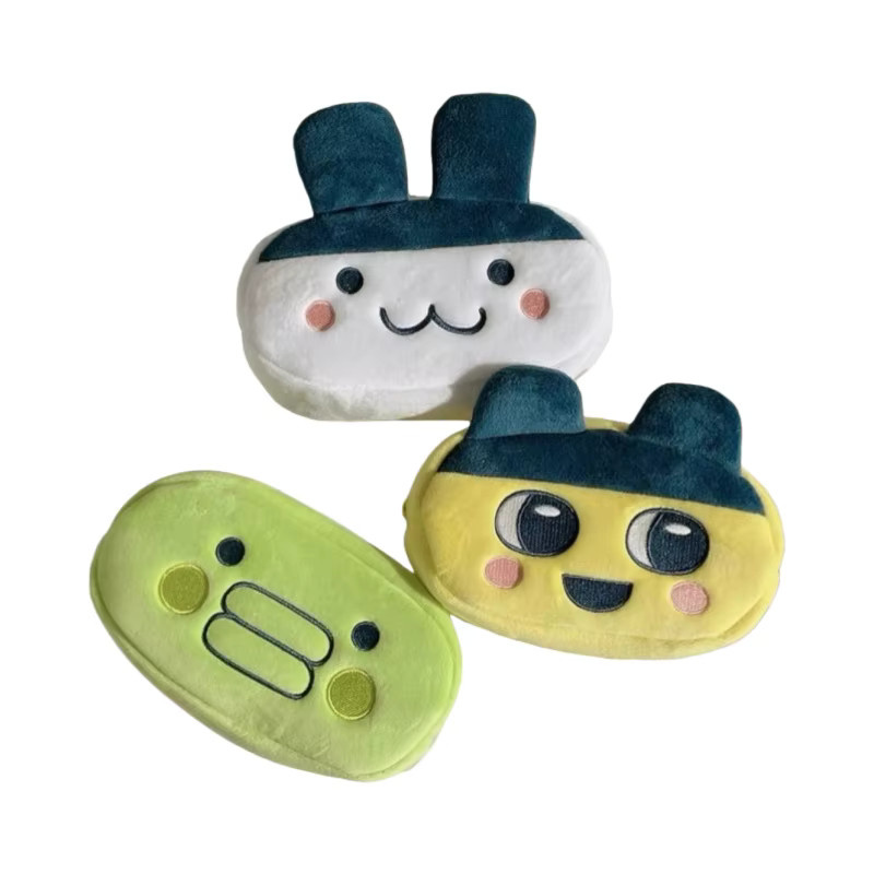 Bandai Tamagotchi Federmäppchen mit Mametchi und Kuchipatchi Motiv als flaches Textil-Etui für Schreibwaren und Make-up - Bild 5