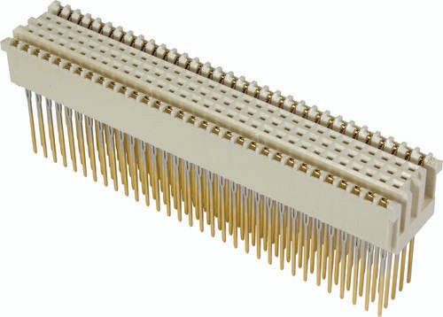 HARTING Federleiste 02021602302 aus Messing in Beige mit 5 Reihen - Bild 1