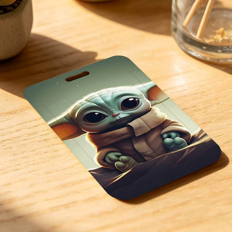 Kawaii Baby I-YodaS Niedriger Ausweishalter für Büro und Schule in Multicolour aus Kunststoff - Bild 5