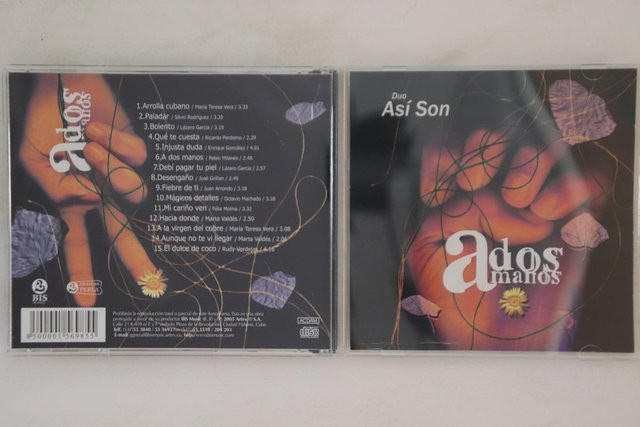 A Dos Manos, Duo So, CD - Bild 1