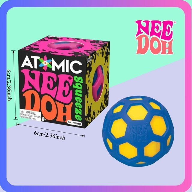Schylling Needoh Atom Stressabbauball, Fidget Spielzeug - Bild 1
