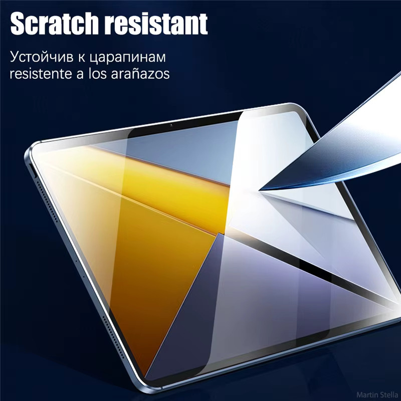 2 Stück Displayschutzfolie aus gehärtetem Glas für Xiaomi Poco Pad, transparent - Bild 3