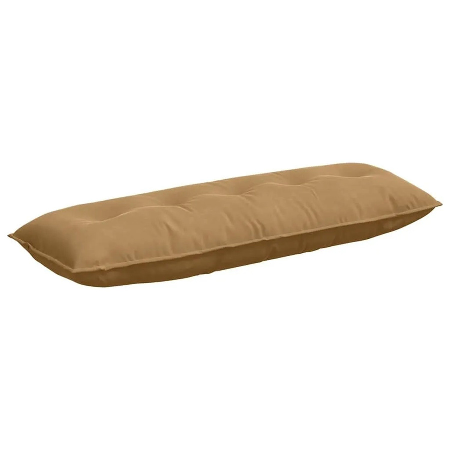 vidaXL Rückenkissen aus Cordstoff in Braun, B/H: 140 x 50 cm - Bild 2