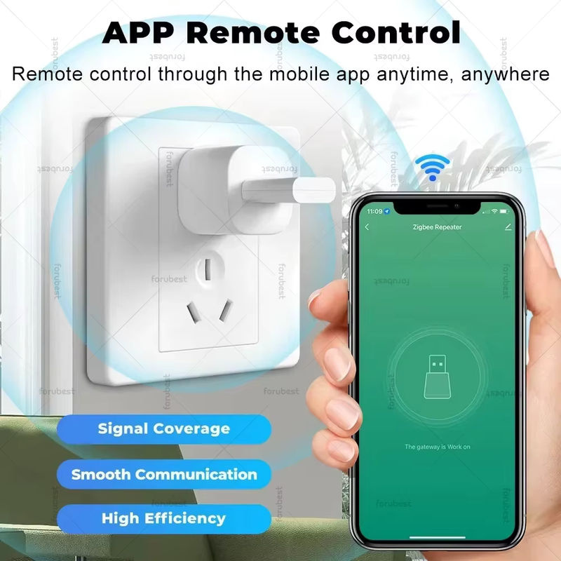 Tuya Zigbee 3.0 Drahtloser Signal Repeater USB Signal Verstärker in Weiß für Smart Life App und Zigbee2MQTT - Bild 2