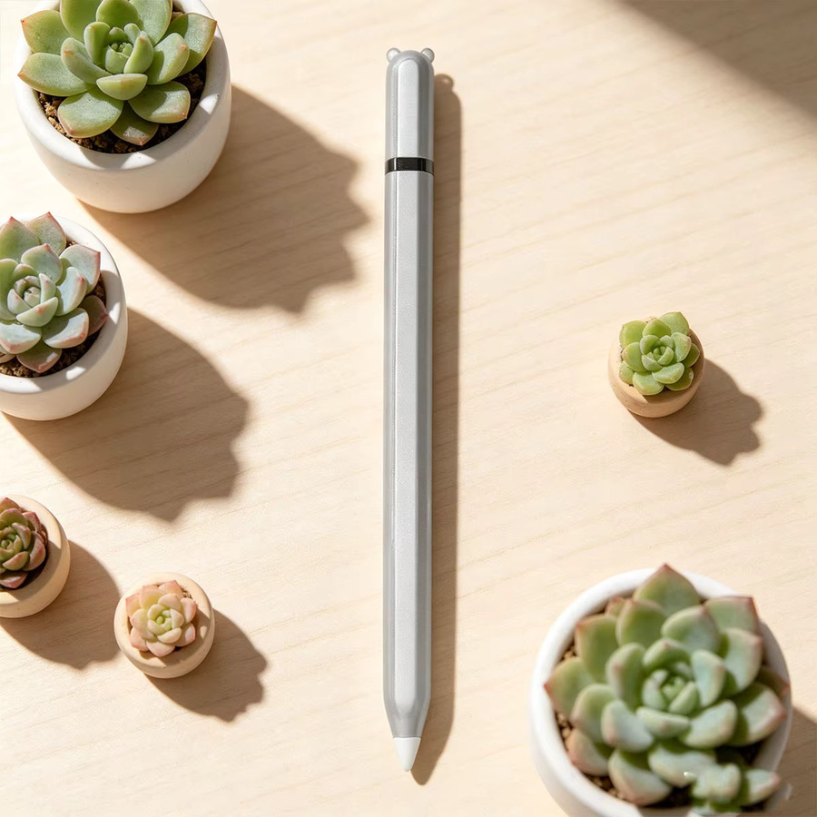 Transparentes Silikon-Stiftetui im Cartoon-Design für Apple Pencil 2 und Pencil Pro als schützende Hülle - Bild 3