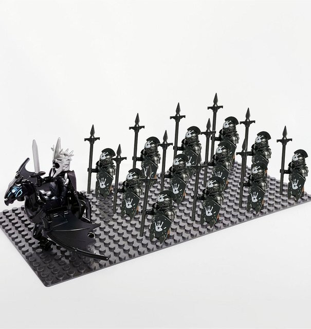 Bekool Der Herr der Ringe Schattenorcs Uruk-hai Minifiguren 13-teiliges Set - Bild 1