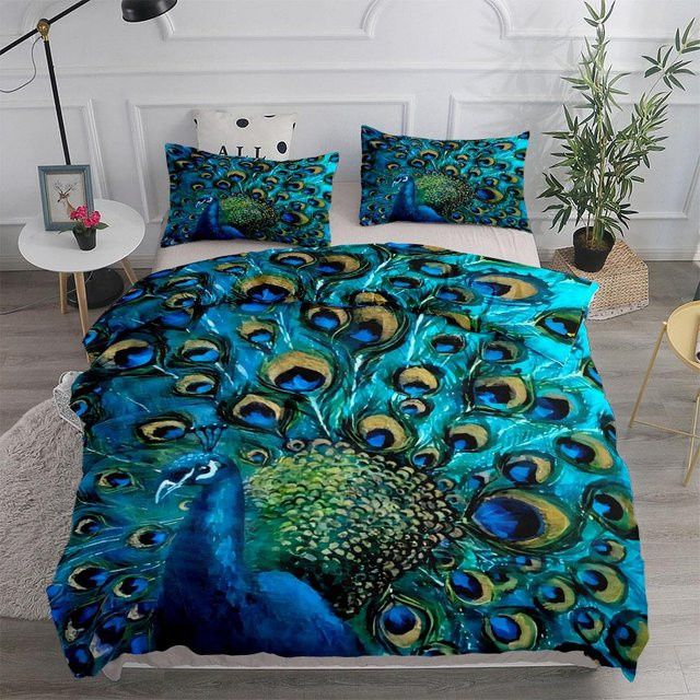 Bettwäsche Set Binchi Outdoor Product mit Motiv Animals in Multicolour, Material Mikrofaser, B/H: 135 x 200 cm - Bild 1