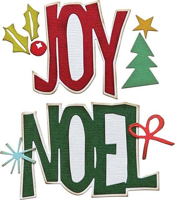 Sizzix Thinlits Stanzschablone Big Tidings by Tim Holtz - Bild 1