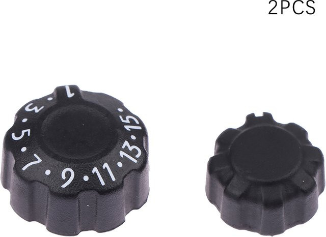 2er-Set Hytera Funkgerät Kanal- und Lautstärkeregler in Schwarz für PD780 PD785 PD786 PD782 PD560 P565 PD562 PD566 PD700 PD705 PD702 PD706 Walkie-Talkies - Bild 1