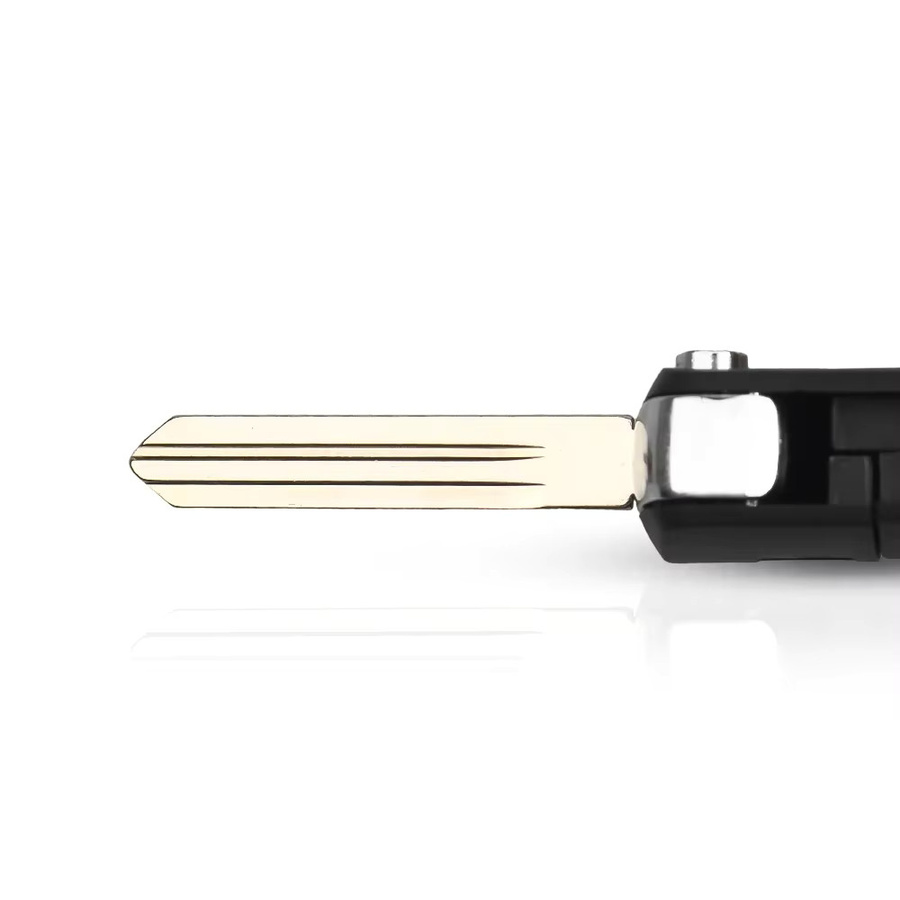 KEYYOU Flip Folding Fernbedienung Auto Schlüssel Shell für Nissan und Infiniti in Schwarz - Bild 3