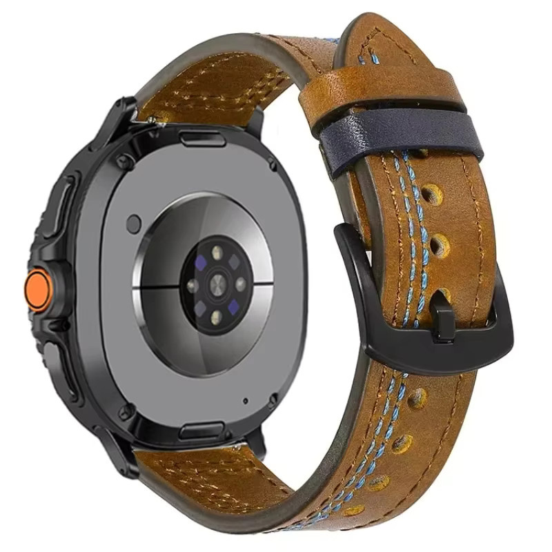 Lederarmband für Samsung Galaxy Watch 8, Leder, Unisex - Bild 2