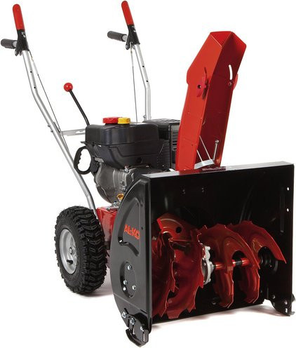AL-KO Benzin-Schneefräse in Rot/Schwarz mit 56 cm Arbeitsbreite und Scheinwerfer - Bild 1
