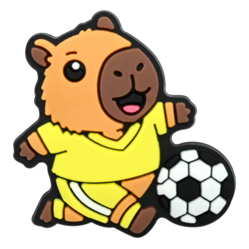 Lanxi League Schuhcharms Capybara, PVC, Kinder - Bild 5