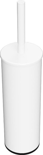 Brillantbad WHITE WC-Bürstengarnitur aus Messing in Weiß, freistehend oder zum Bohren, B/T/H: 9,5 x 38,5 x 9,0 cm - Bild 1