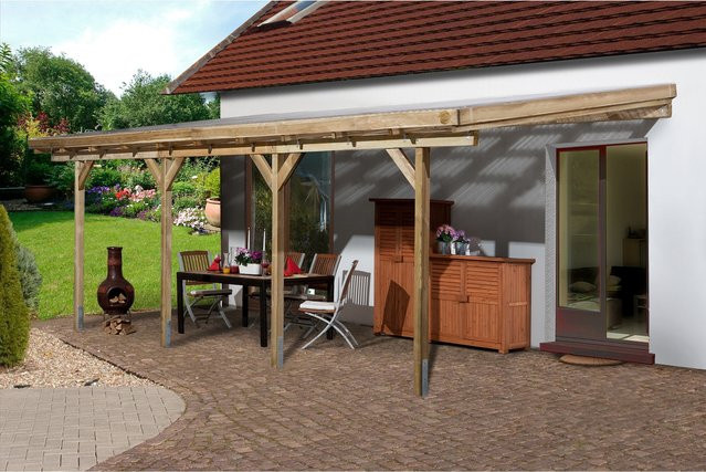 Weka Terrassenüberdachung 671 Lean-to in verschiedenen Ausführungen - Bild 1