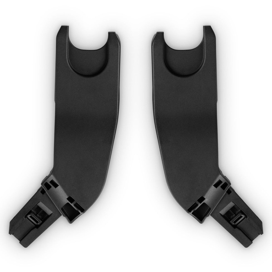 ABC Design Babyschalen Adapter für Avus Buggy in Schwarz kompatibel mit Maxi-Cosi, Cybex, Joie und BeSafe - Bild 1