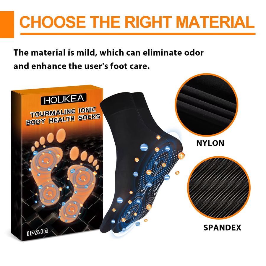 HOUKEA Winter-Thermo-Ionen-Massagesocken, Unisex - Bild 5